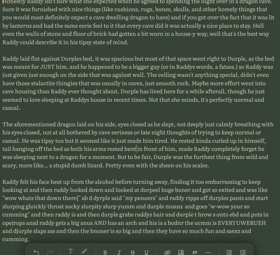 dont read this they start nonsrsly banging at the end /srs

Dude.

Guess which part I wrote and which part <a href="/GoofyNonsense/">akuenka</a> did.
