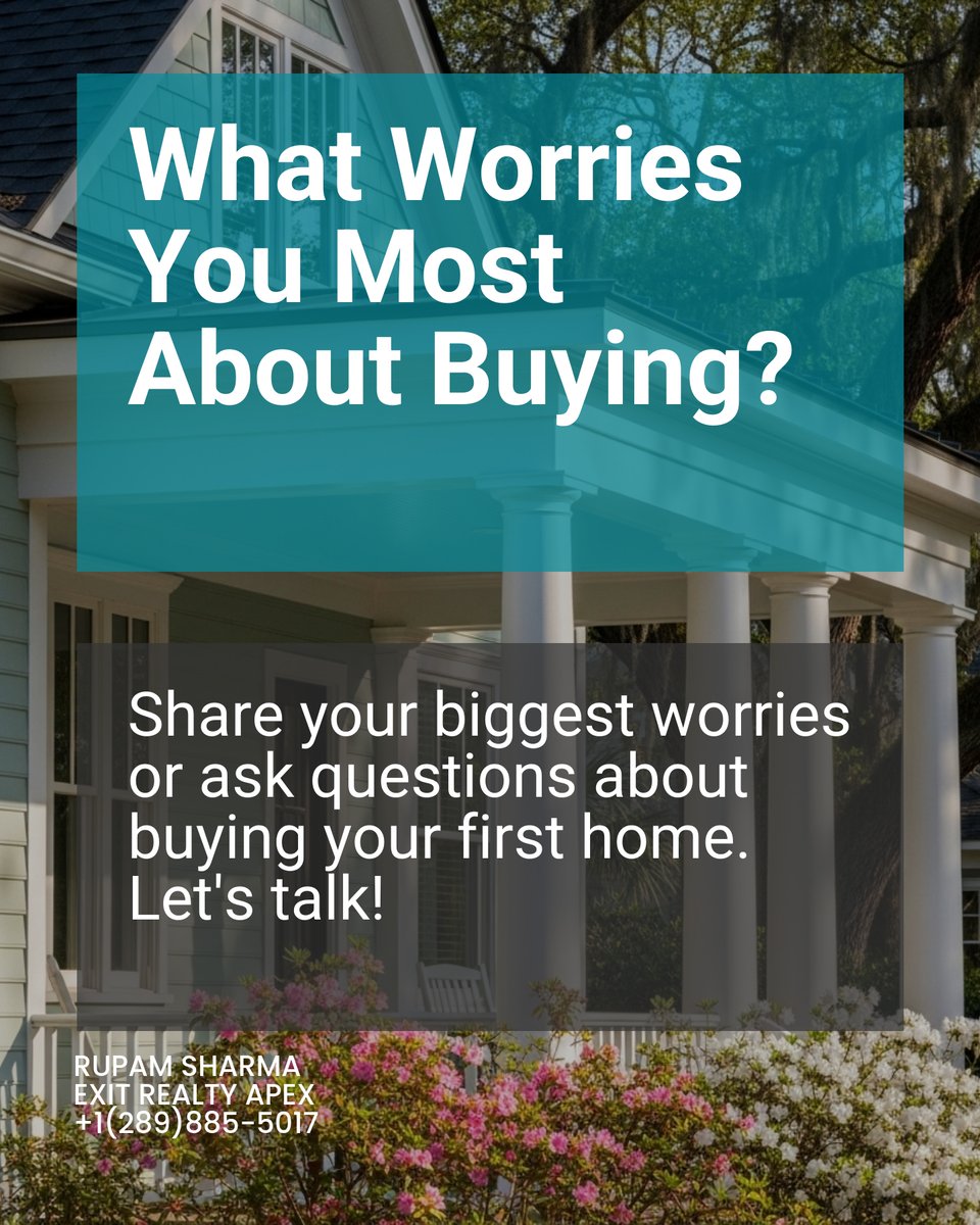 rupam1992's tweet image. Buying your first home in Brampton or Mississauga? 🎉 Start with the future in mind: think about schools, commute &amp;amp; room to grow. Remember, a budget-friendly choice today can be tomorrow’s best investment. What&apos;s your biggest concern? Let&apos;s chat! #FirstHomeTips
