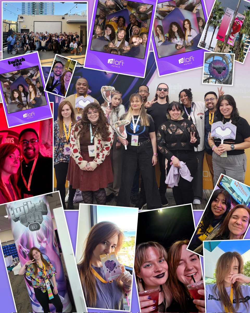 mshoboslayer's tweet image. Been a few days and still recovering from the wild ride that was TwitchCon San Diego 2025 but wanted to do a little photo dump of some of my favorites. 
I had the incredible opportunity to work with fellow MeetUp organizers and always learning so much with these folks 💜