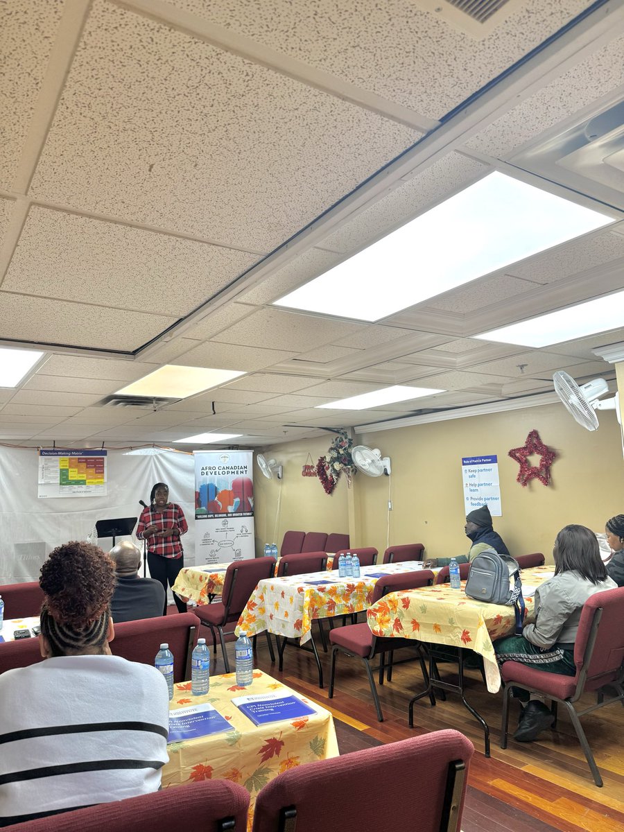Afrocanadianinc's tweet image. Afro Canadian Development successfully hosted our Free Non-Violent Crisis Prevention Intervention (CPI) Info Session today - all guided by a certified CPI trainer.

Thank you to everyone who joined us &amp;amp; made this session a success! 💚
#AfroCanadianDevelopment #CommunityTraining