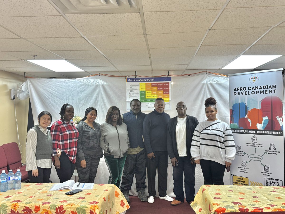 Afrocanadianinc's tweet image. Afro Canadian Development successfully hosted our Free Non-Violent Crisis Prevention Intervention (CPI) Info Session today - all guided by a certified CPI trainer.

Thank you to everyone who joined us &amp;amp; made this session a success! 💚
#AfroCanadianDevelopment #CommunityTraining