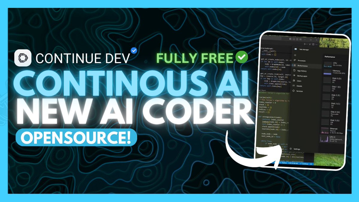 intheworldofai's tweet image. Continous AI: First-Ever Continous AI Coding Agent! Can Build ANYTHING & IS FULLY FREE! (Opensource): youtu.be/cKKuFC-SSmc?si…