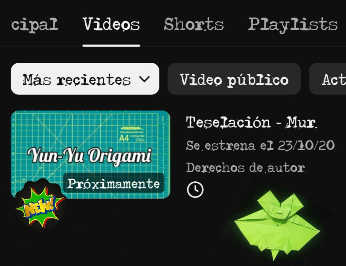 YunYuOrigami's tweet image. Nuevo video tutorial en mi canal de YouTube.
#origami #origamitutorial #origamibad