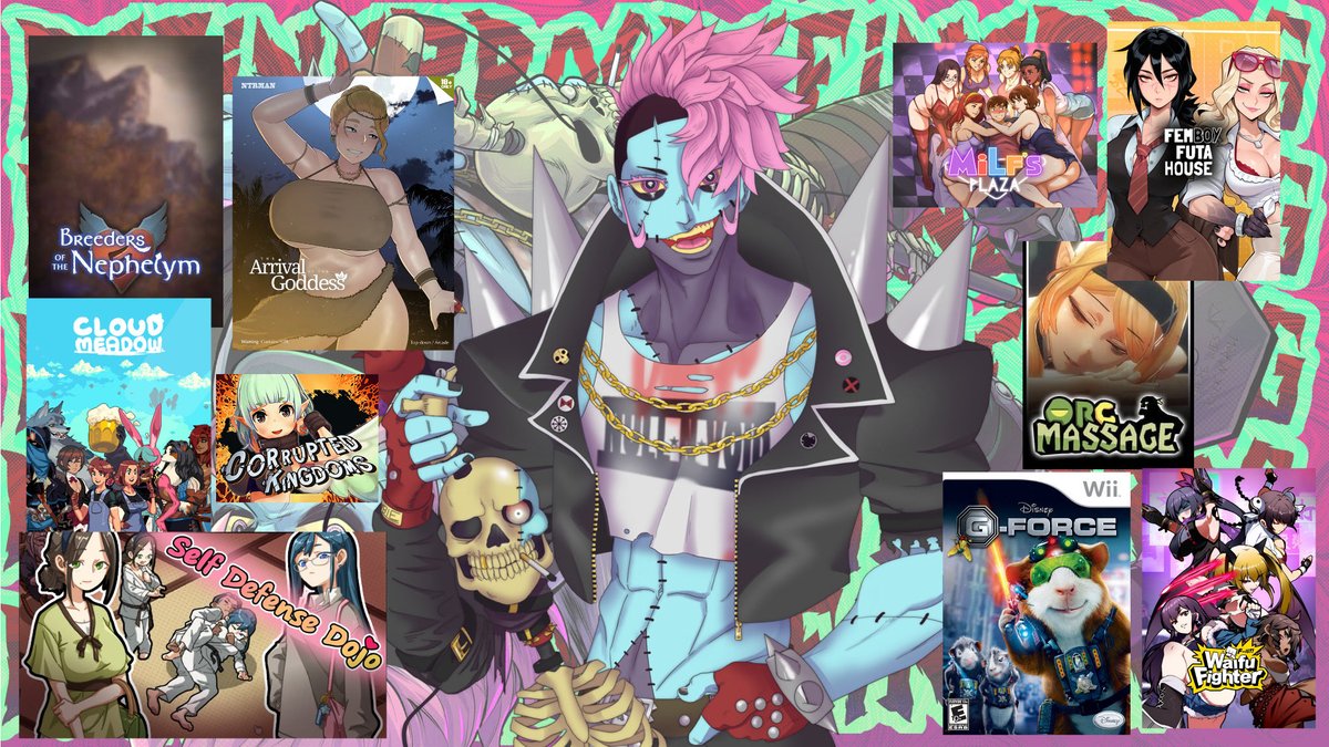 defineprog's tweet image. 10 games to get to know me!
How many of these have YOU played? 
:3c