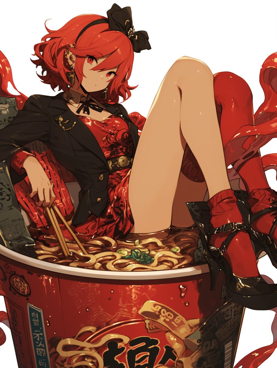 #フリーアイコン
5時半に離れます。
【カップ麺少女】検査上手く(｡&gt;人&lt;)
行くように