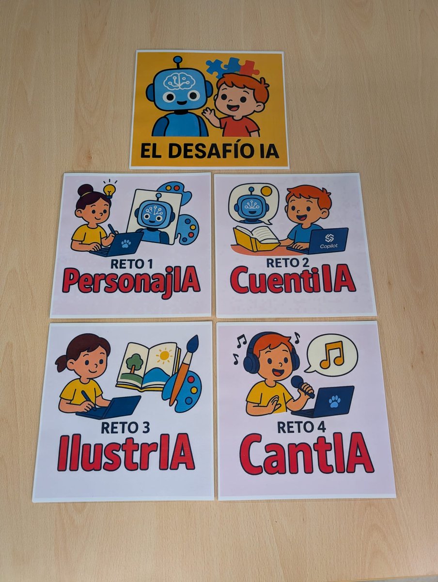 CFIE_Avila's tweet image. Seguimos en @CFIE_Avila en el curso I"NTELIGENCIA ARTIFICIAL Y LAS TIC EN EDUCACIÓN INFANTIL" con @kristinita88 en el aula #EFFA Hoy con @Copilot 🤖 de @educacyl @canva ✏️ y @SunoMusic 💃creando cuentos ilustrados con música ¡Qué bien para los peques! #FormaciónCyL #TiCyL