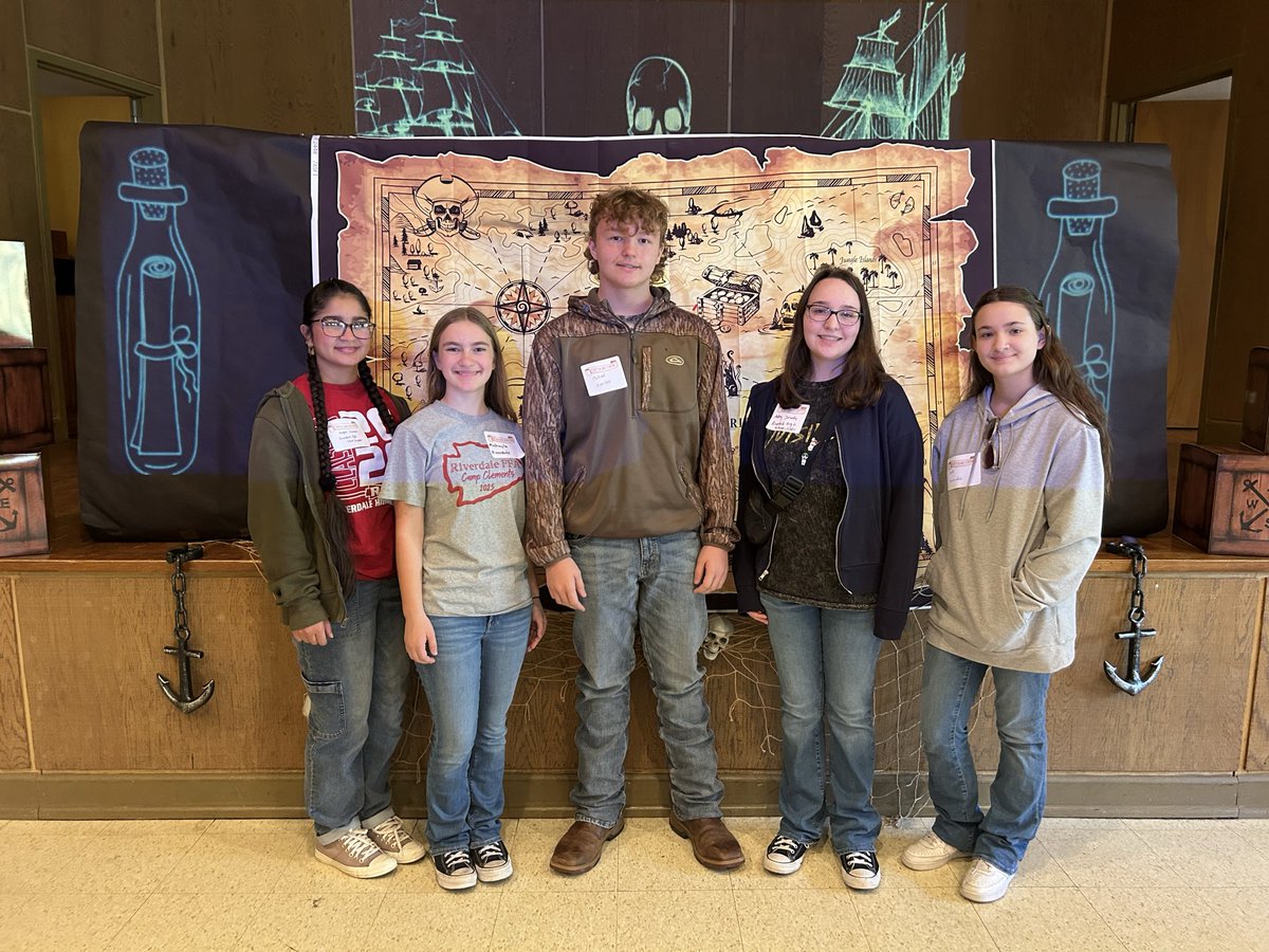 Five of our freshmen FFA members had a great time at the Regional Greenhand Conference!