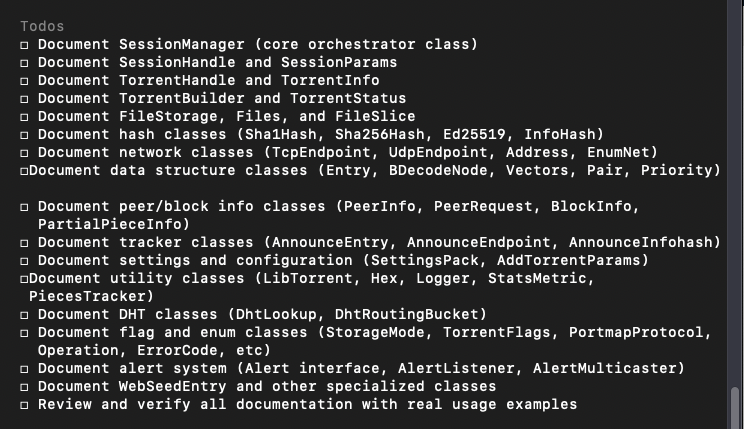 gubatron's tweet image. jlibtorrent's javadocs are about to get amazing, ideally should feel like reading a manual full of examples.