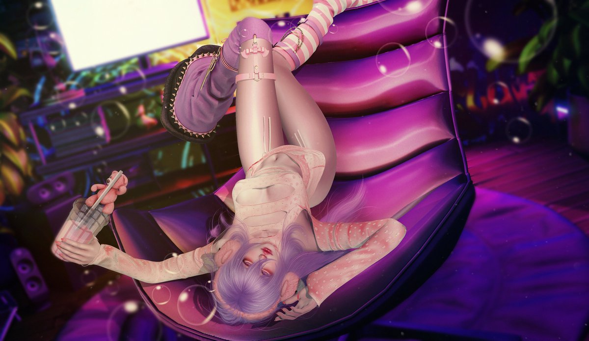 Bubble tea

❀ Elune. Celia Set @ K9
❀ Tentacio Agnes earmuff and drink
❀ Tentacio Satan boots @ Satan inc event