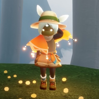 早速🕯️貢いだ🤣髪型が帽子貫通してるけど、かわいいからよし👍サブ子をリトルにしてみたけど、リトルは何してもかわいいな！（笑）メイン垢もオソロにしてみたんだけど、マナティいないと落ち着かなくてやめた🤣🤣🤣
#Sky星を紡ぐ子どもたち