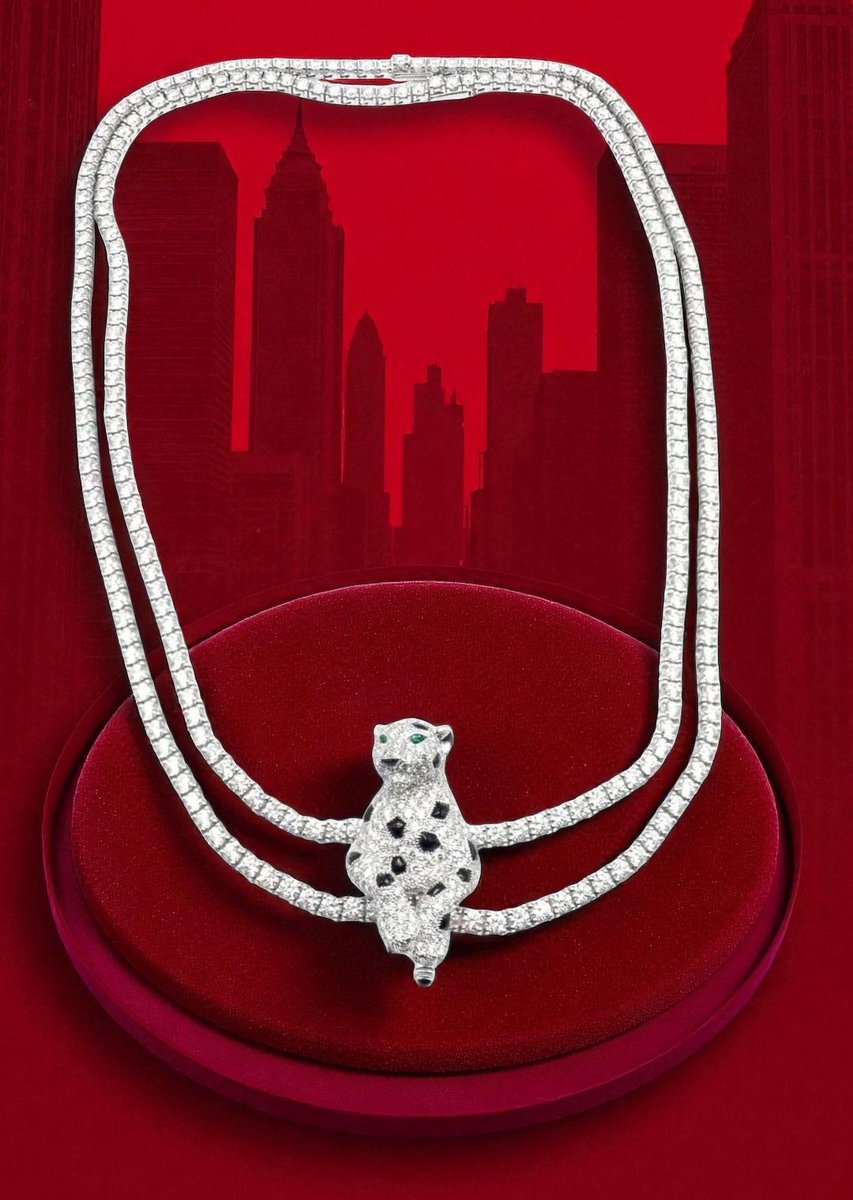 FORTROVE's tweet image. Featured Luxury For You: The Iconic Panthère de Cartier Diamond Suite Awaits 🐈‍⬛ - Join our newsletter for more great featured treasures! 

mailchi.mp/fortrove/featu…

Wear it your way. Own it.

#Fortrove #Cartier #PanthereDeCartier #LuxuryJewelry #DiamondNecklace #CartierPanther