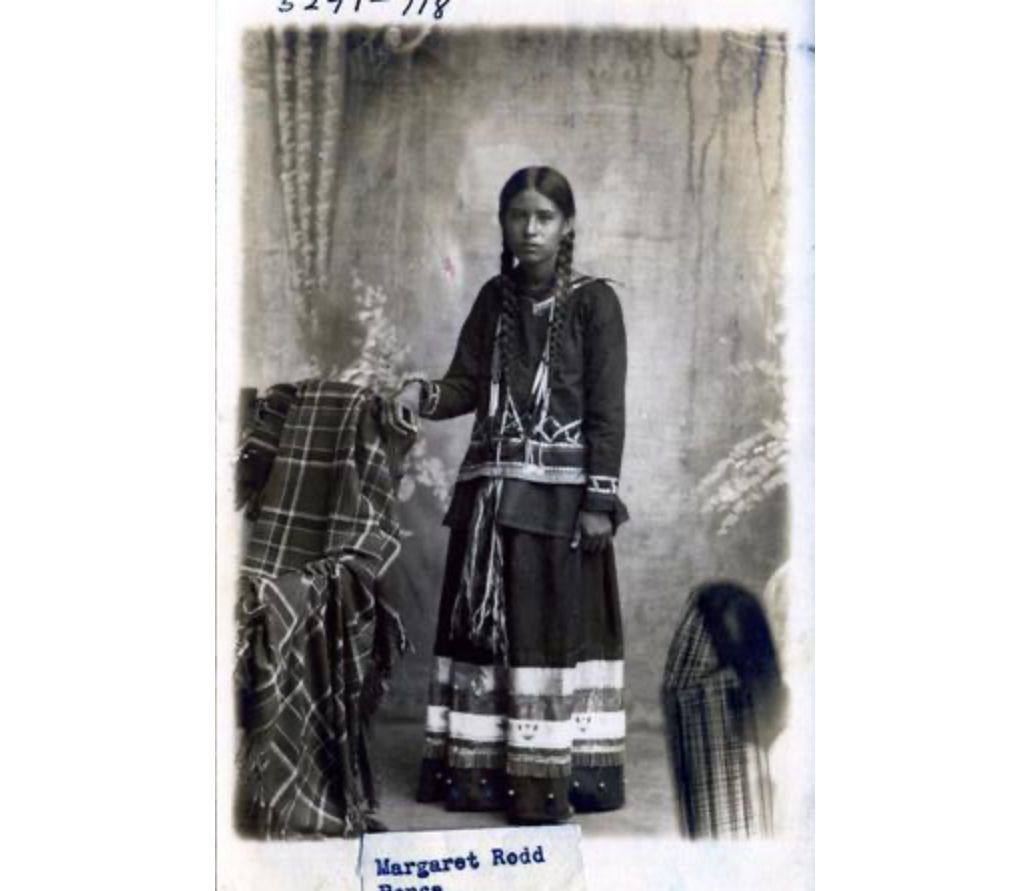 Oct. 23, 1925: Portraits of Ponca Indian women and girls of Oklahoma. Zoi Roy and Nellie Kent (first photo); Weakbone Merry; and Margaret Rodd.
