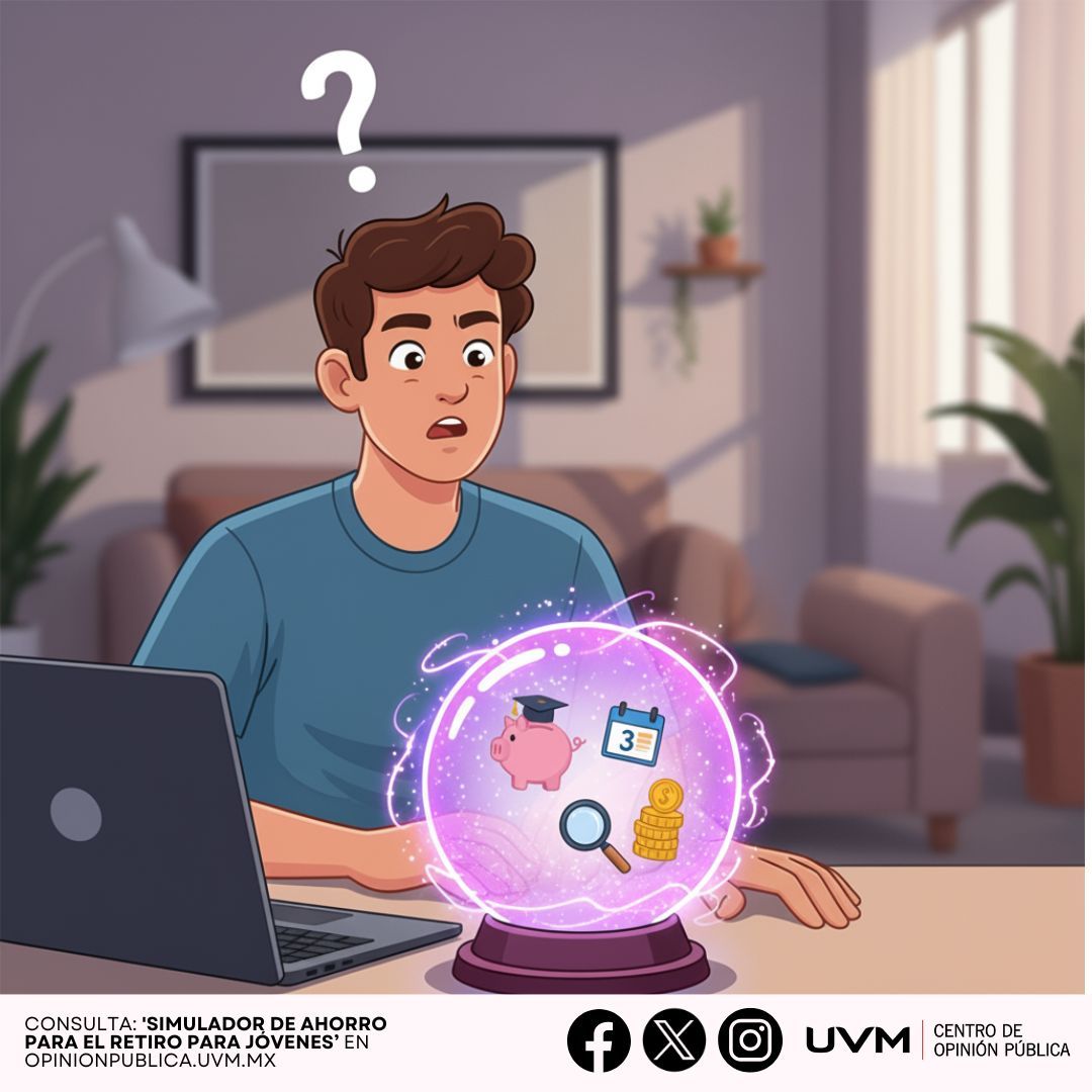 ¿Acabas de empezar a trabajar? ¡Esto te interesa! 👇
En la #SemanaNacionalDeEducaciónFinanciera, guarda tu bola de cristal 🔮.

Si de verdad quieres "ver tu futuro" (financiero), mejor usa este simulador: coplab.uvm.mx/simulador-ahor…
