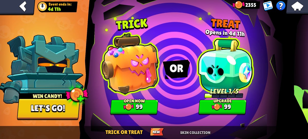 Día 6 (creo) 3/3 wins,  quizás llegó pero demasiado justo o directamente no 

Ando en +2k dulces, cuando acabe el evento subiré un vídeo abriendo todo