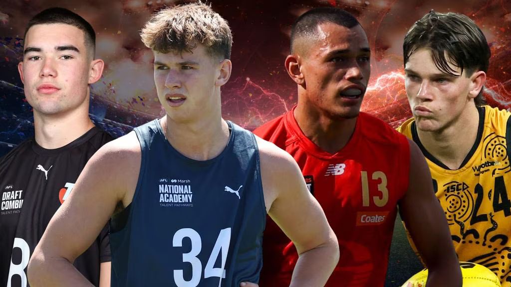 codeaflau's tweet image. There’s a clear favourite for the top pick of the AFL Draft, but do the future stars agree?
Plus, there’s renewed hope for a forgotten father-son prospect.
DRAFT INTEL ▶️ bit.ly/3Lr0HCI
