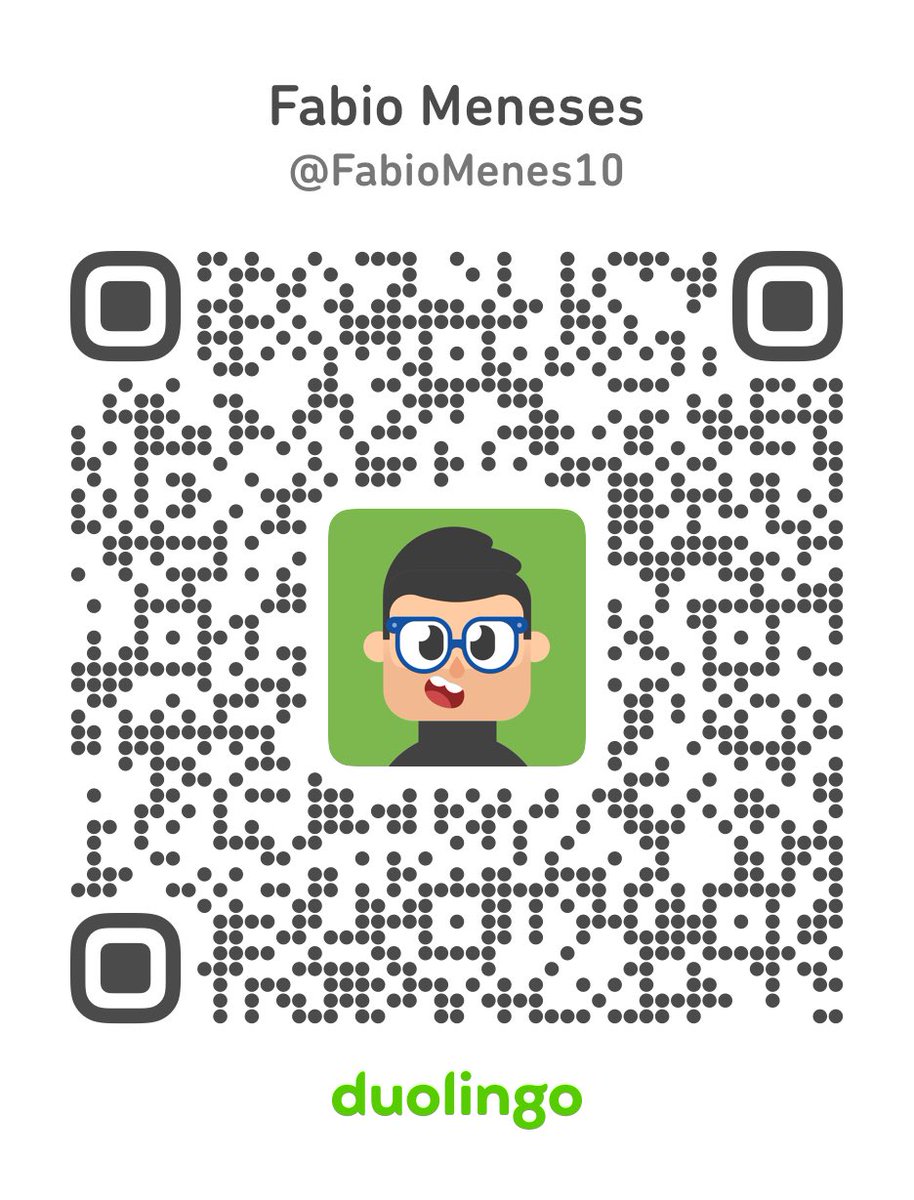 Esse é o meu perfil. Me adiciona lá! duolingo.com/profile/FabioM…