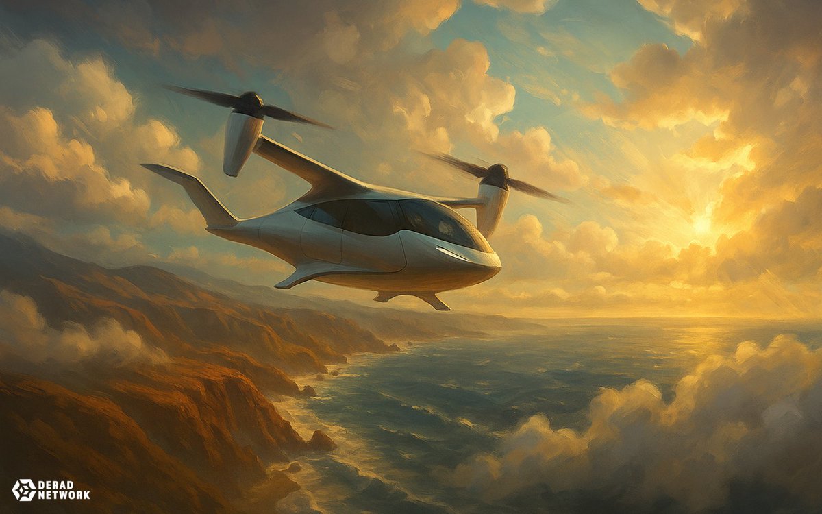 deradnet's tweet image. The Archer Midnight eVTOL aircraft recently achieved a climb to 7,000 feet from its test facility in Salinas, California. Typically, eVTOLs operate between 1,500 and 4,000 feet, but this milestone demonstrates how higher altitude capability can support safer and more flexible…