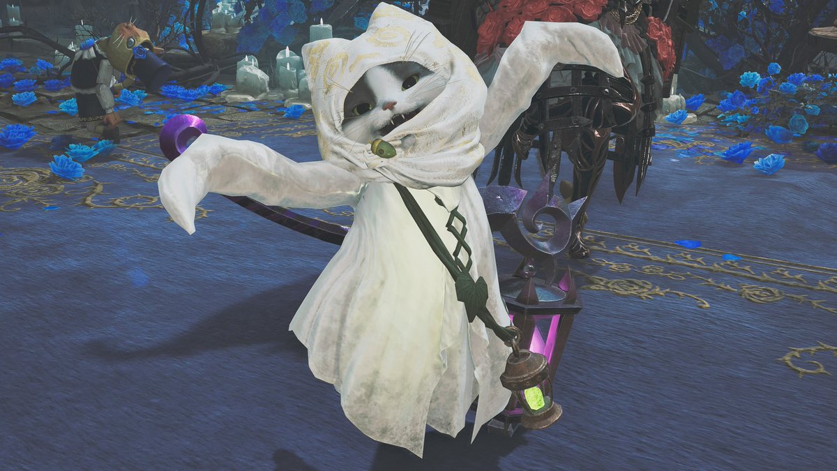 ハロウィン仕様の重ね着
顔こわぁ