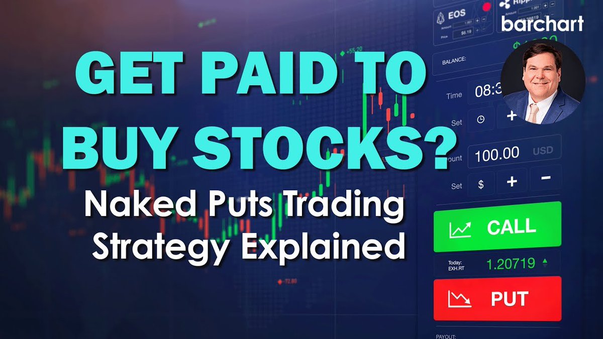 🔵BARCHART: "Guarda il Webinar: 'Get Paid to Buy Stocks? Strategia di Trading con Naked Puts Spiegata' Disponibile su YouTube!"