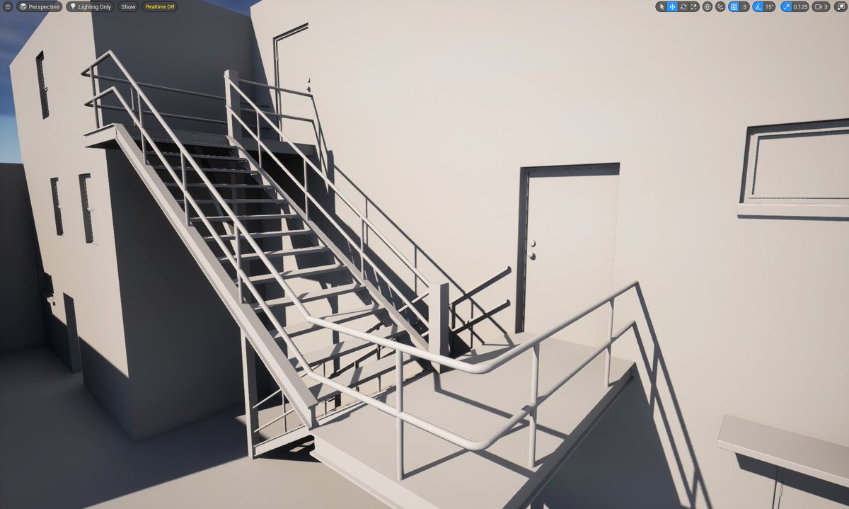 GameLevelDesign's tweet image. With Modularity You'll be Able To:
▪️Save Time: Build large worlds w/fewer assets, reducing repetitive work & abandoned projects
▪️Improve Performance: Optimize environments w/reusable meshes
▪️Finally Create: Bring your ideas to life quicker