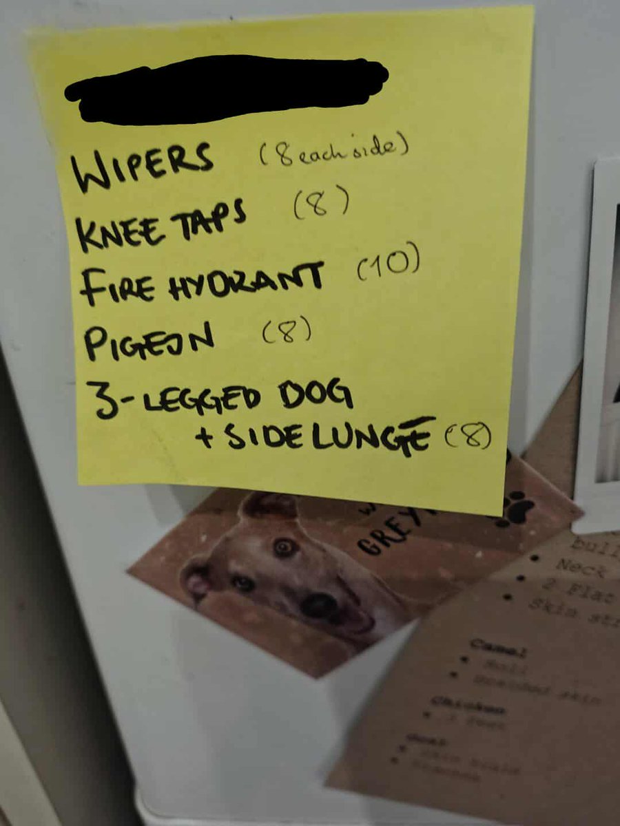 Is this list 

a. A very strange shopping list
b. Physio cheat sheet
c. Oxford's best pub crawl