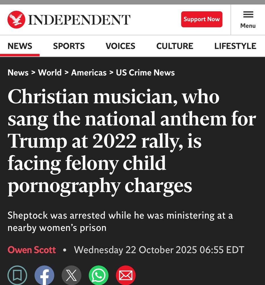 Why is it always Christian MAGA Republicans?