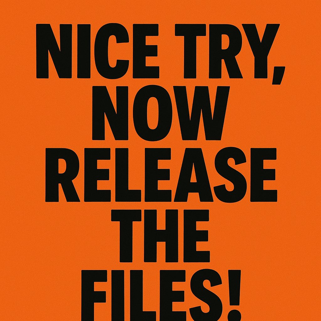 We will not get distracted. This isn't going away.