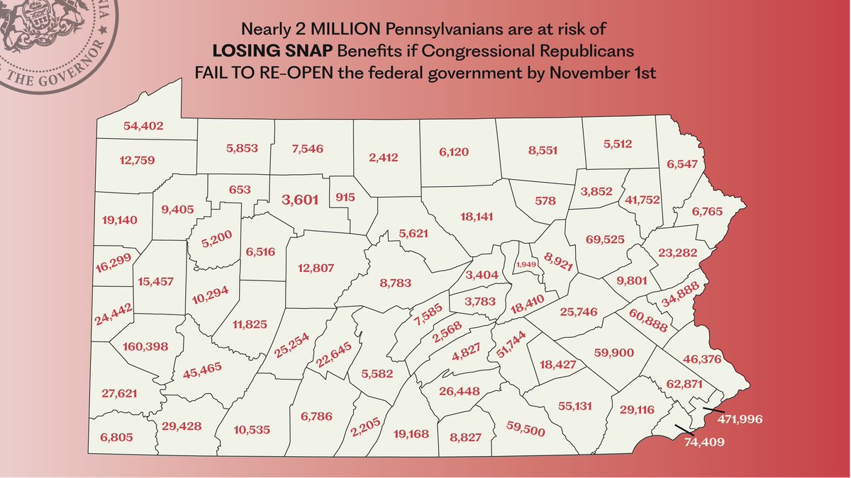 If Donald Trump and Congressional Republicans fail to re-open the government, the effects across Pennsylvania will be devastating.