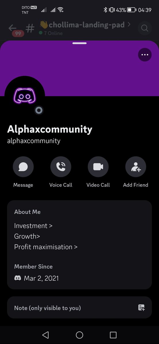 ClydeDatastruct's tweet image. Woke up at the wrong hour to find out that this AlphaX bot has infiltrated the RNH/KNP discord server. Banned them due to spamming weird links in all non-voice channels.