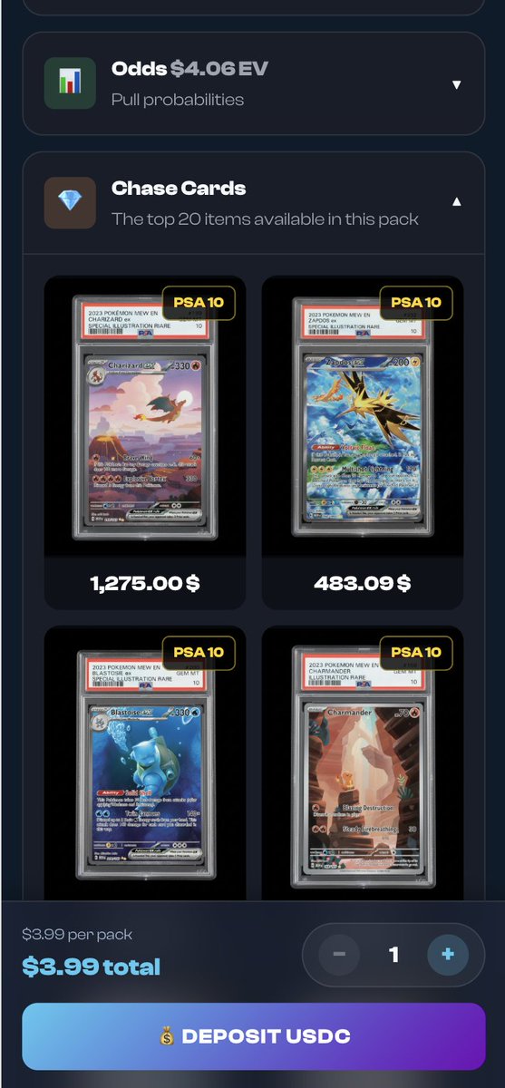 pulldotwtf's tweet image. 🚨 Loads of new PSA-10 arrivals in the 3.99$ Pokemon packs!