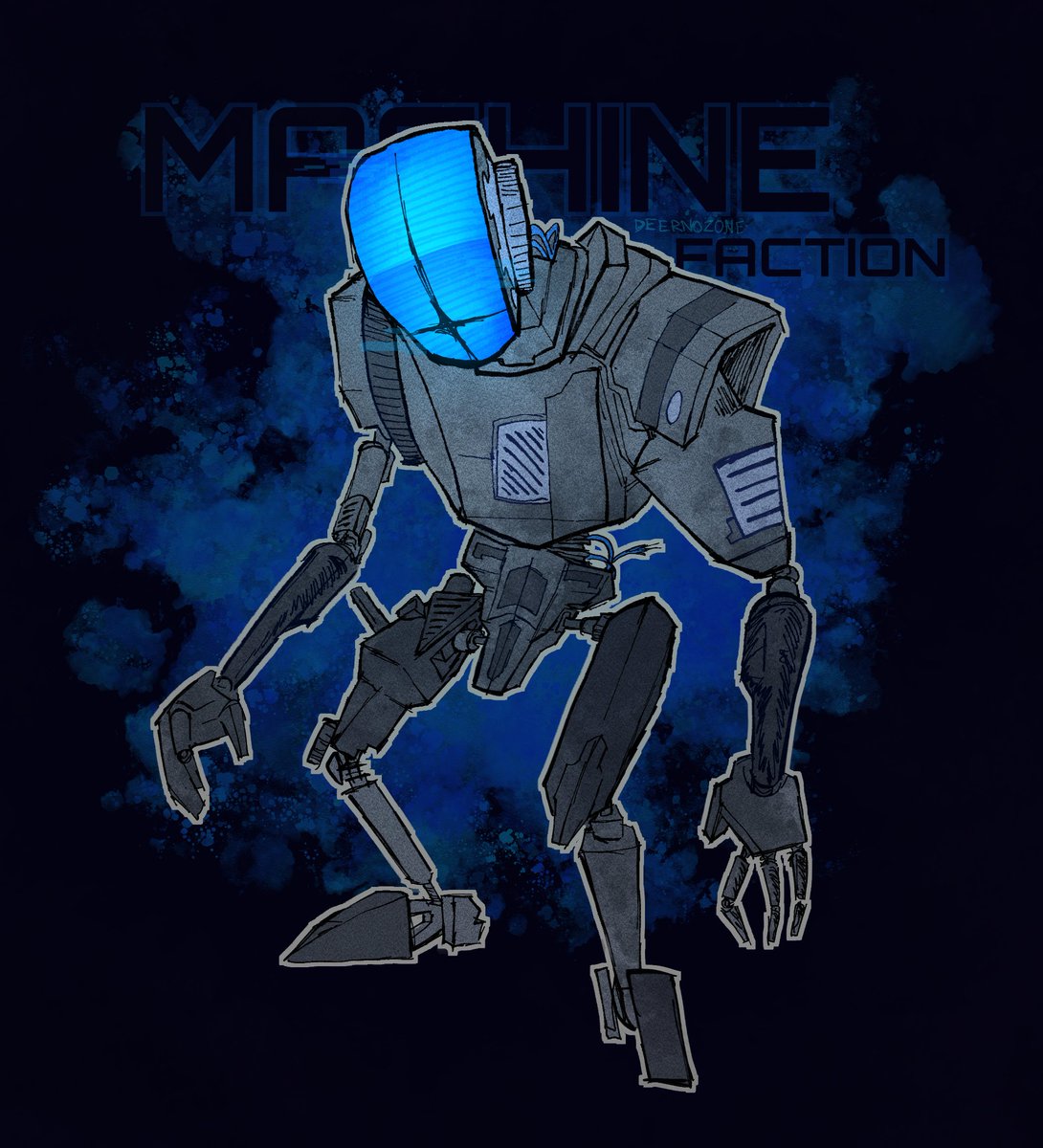 Day 23: Machine Faction
I wanted to draw a robot
#MadcomTober2025