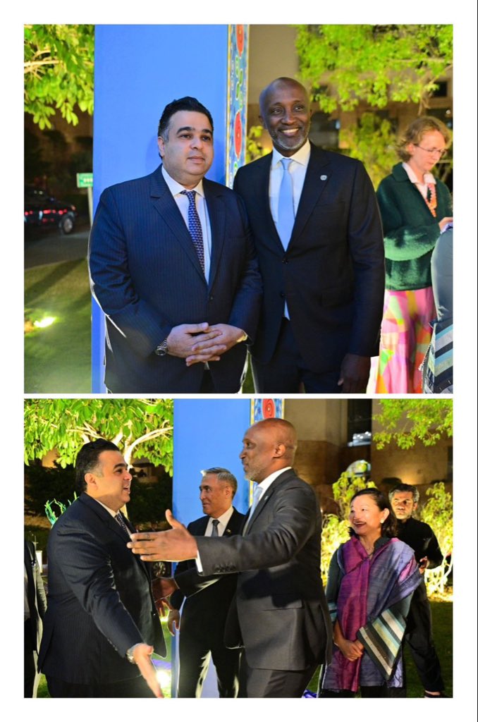 Honoured to mark United Nations Day with <a href="/Momalindi/">Mo Yahya</a> &amp; the <a href="/UNinPak/">United Nations Pakistan - اقوام متحدہ پاکستان</a> team, celebrating 80 years of the UN Charter and our shared commitment to peace &amp; human dignity. His words said it best: “If GDP were measured in hospitality, Pakistan would be the richest country in the world.”