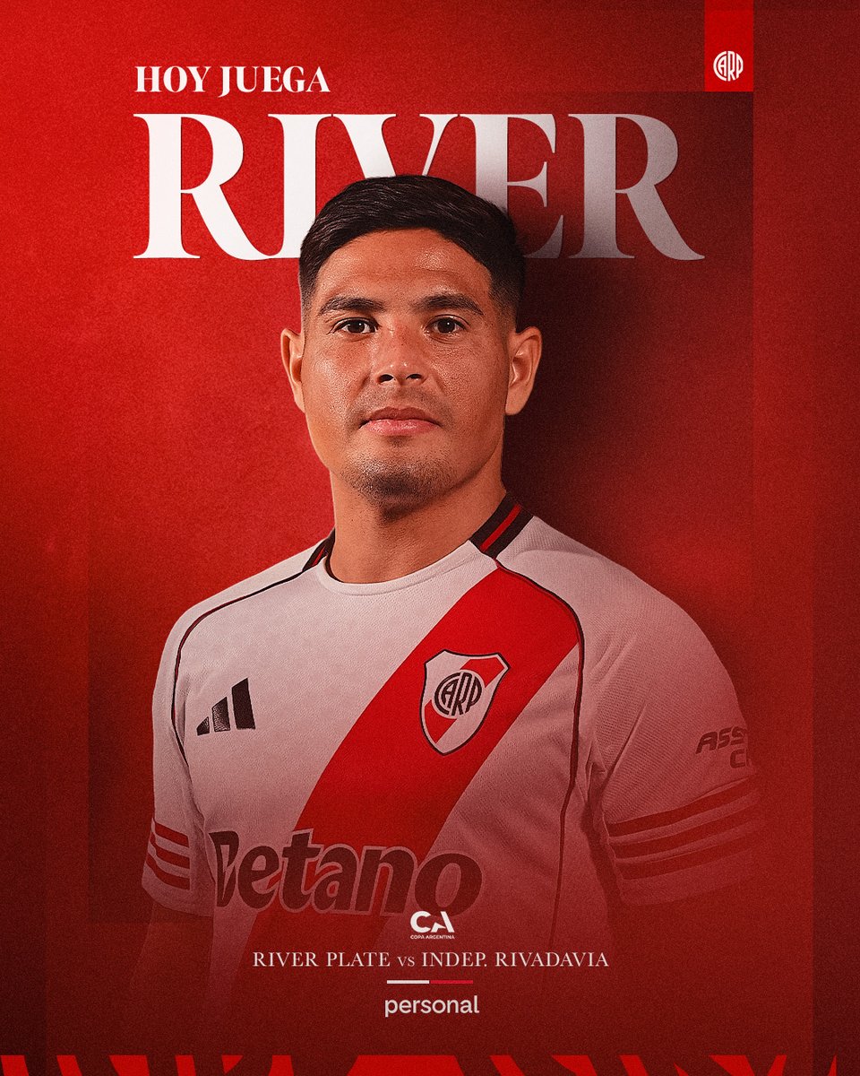 ¡HOY JUEGA RIVER! ⚪🔴⚪