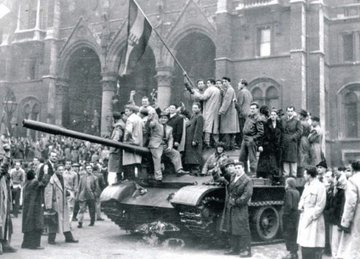 OTD in 1956, Hungarians rose in revolt against the brutal Communist regime &amp; Hungary’s occupation by the Soviet Union. Thousands of civilians would die but the Hungarians gave an example of rebellion against Communist tyranny that would inspire free peoples everywhere🇭🇺