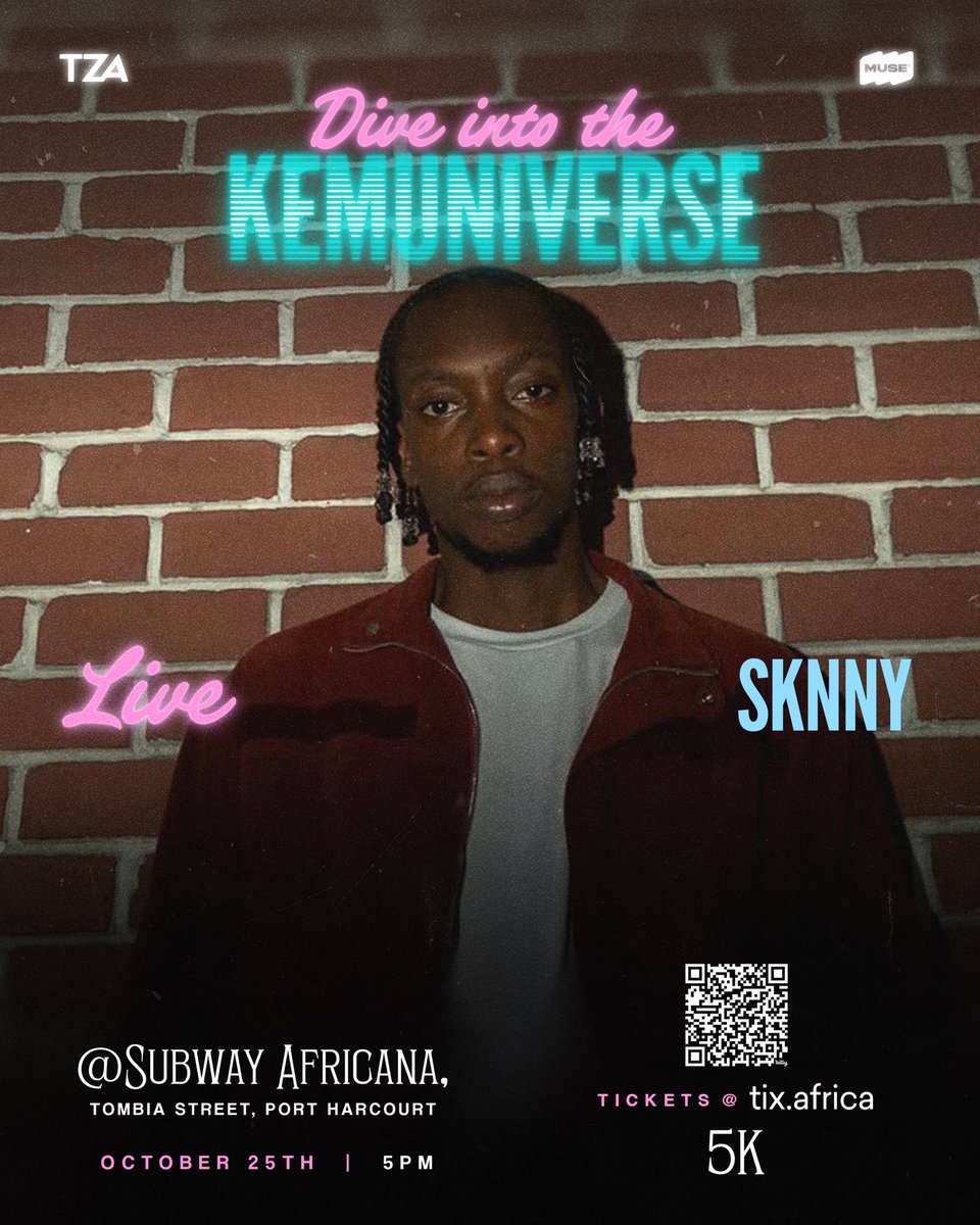 It’s a Kemuel party this Saturday and the Fresh Prince of Port Harcourt will be performing live! Get your tickets, you don’t wanna miss it 🤞🏾⭐️