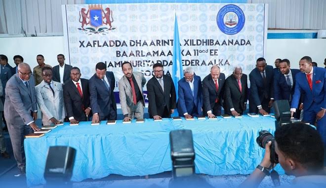 The Somali Parliament’s mandate ends on 14 April 2026. Over 85% of MPs support elections. The government has had time since 2024 to prepare; any extension is illegal and risks crisis. <a href="/HassanSMohamud/">Hassan Sheikh Mohamud</a>, elected indirectly, should respect that process and avoid extension.