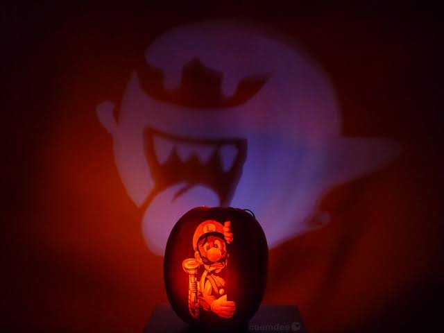 Darknessia666's tweet photo. La citrouille du jour 🎃
The pumpkin of the day 🎃
#citrouille #pumpkin #luigi #halloween #LuigisMansion #jeuvideo #nintendo #nintendo3ds #gamecube #nintendoswitch #capcom #NintendoEAD #NextLevelGames #Grezzo https://t.co/ynjETFxgJK