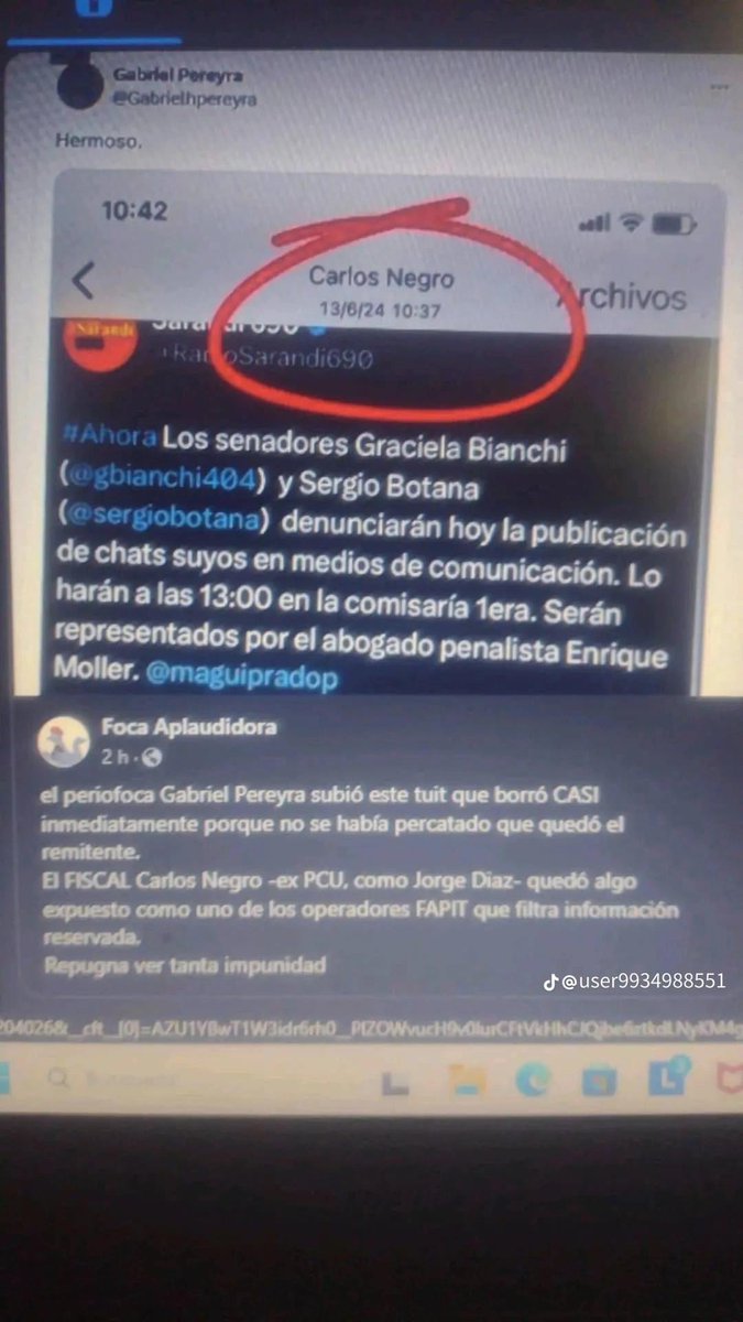Negro dice que no es momento de hacer política con los homicidios. Claro, hay que hacerla desde la Fiscalía y los contratos comerciales.