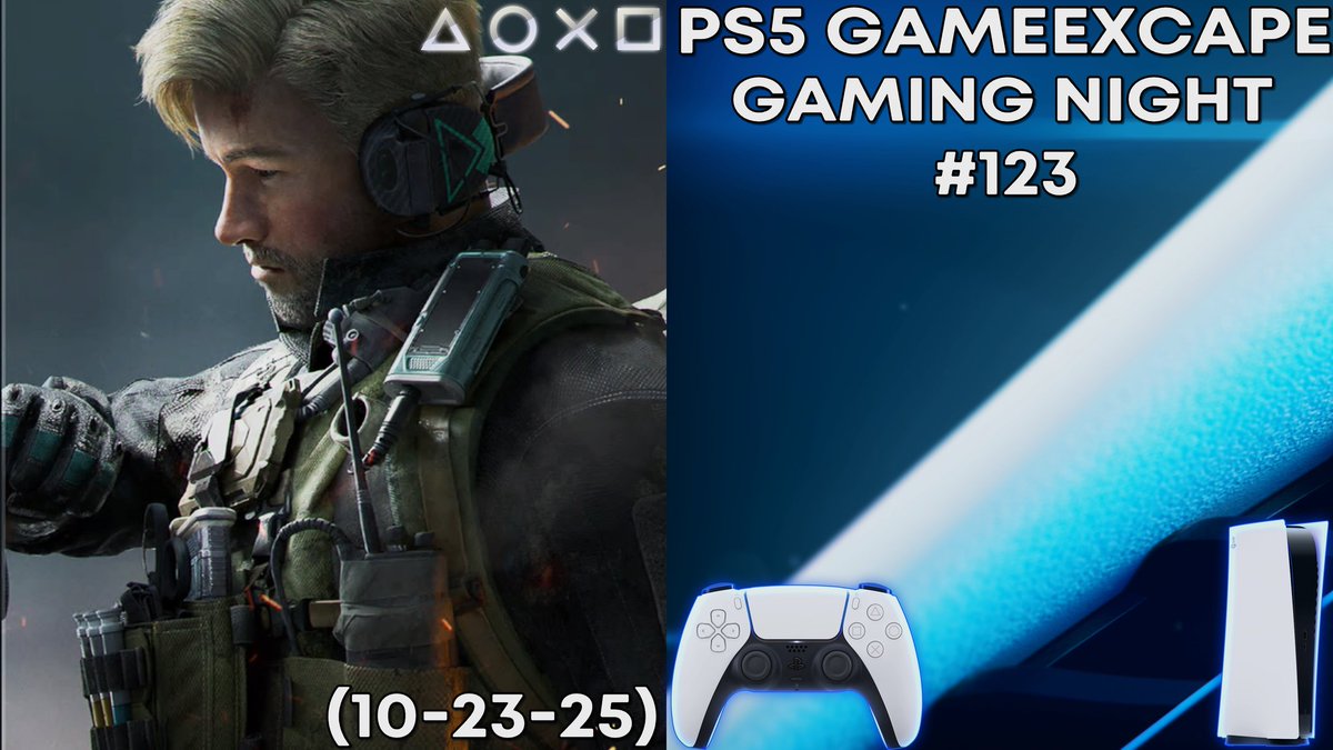JCTG_215's tweet photo. Join us tonight at 8:30p for ep. 123 of the #PS5 #GameExcape #Gaming night. https://t.co/novAEORQ9a