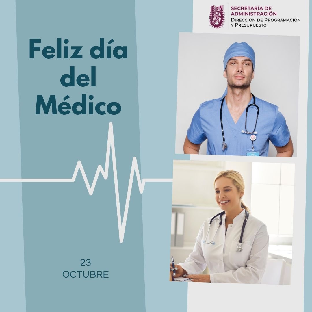 ipn_dpp's tweet image. #ComunidadPolitécnica hoy es el Día del Médico, día que es para reconocer y agradecer a esos profesionales de nuestra comunidad vitales que dedican su vida a cuidar nuestra salud, investigar enfermedades y trabajar incansablemente por el bienestar de todos. 🩺👨🏻‍⚕️👩🏼‍⚕️🏥
#IPNDPP #DPP