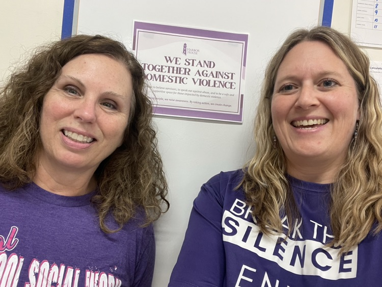 October is domestic violence awareness month and staff members across SACHS wore the color that symbolizes the cause, purple. 💜🐦

#CardinalCulture