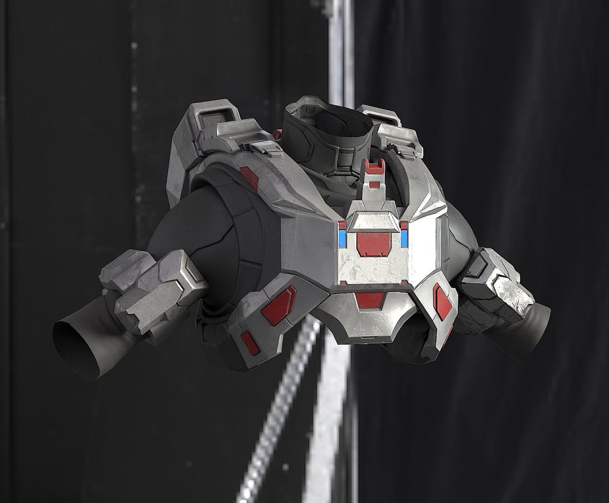 Vat2278's tweet image. Gen3 Recruit chest armor. Instead of just an attachment, its own full chest armor.