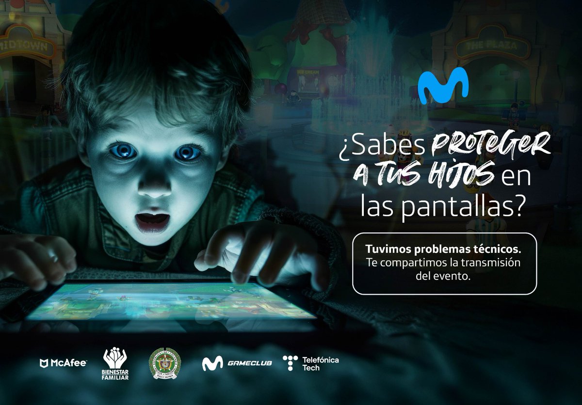 ¿Te perdiste nuestra charla de ciberseguridad para niños y niñas?

¡No te preocupes! Acá puedes revivir este valioso espacio para niños y niñas, padres, docentes, cuidadores y comunidades educativas.

Da clic aquí 👉youtu.be/em11LI20Eb8

#ConectividadQueTransforma