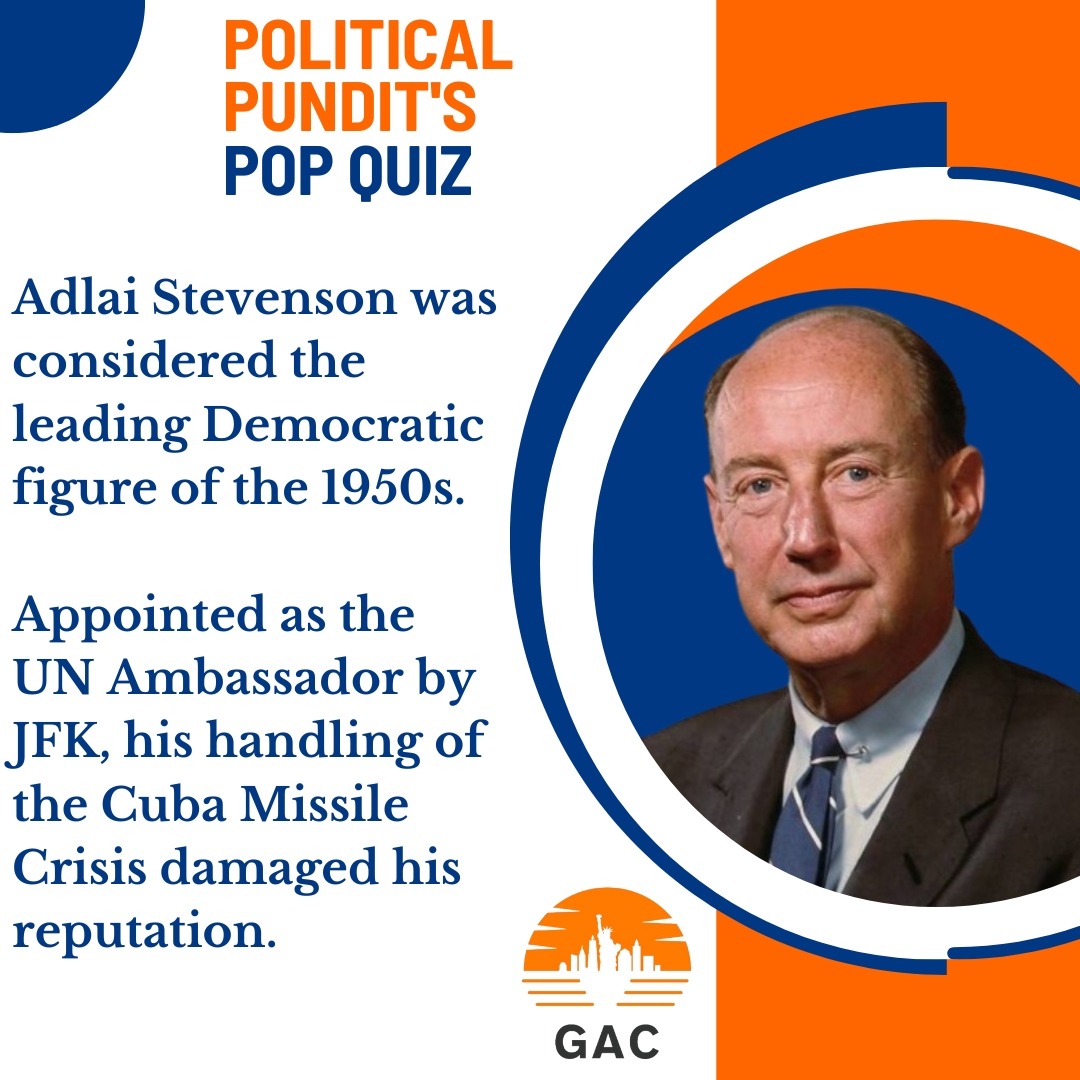 GeorgeArztComm's tweet image. Congratulations to winner Eric Fettmann who pointed out that Adlai Stevenson was never VP - that was his grandfather, also named Adlai! Good catch!

#GAC
#Trivia
#popquiz
#TriviaTime
#georgearzt
#gacpopquiz
#TriviaThursday
#politicalpunditspopquiz
#georgearztcommunications
