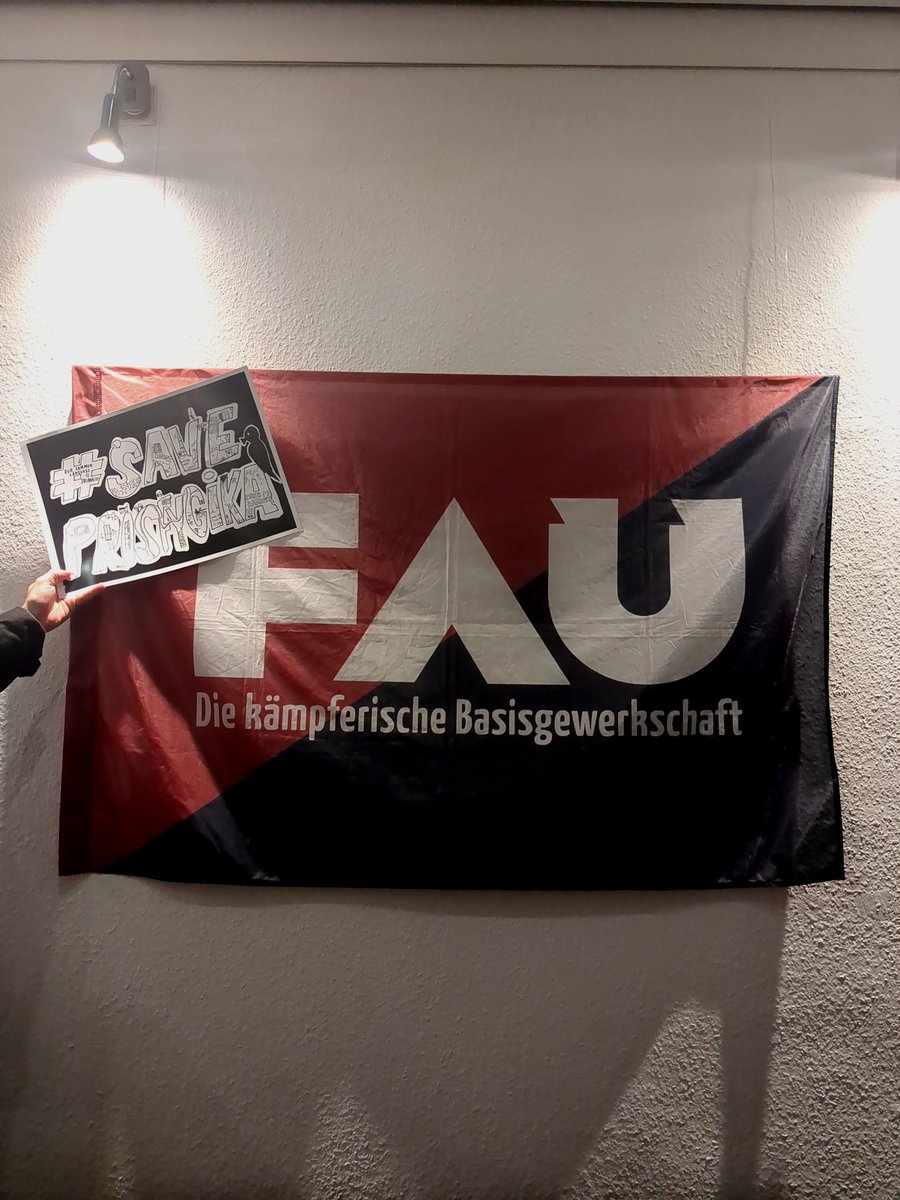 IntSaveprosfgk's tweet photo. Internationalist #saveprosfygika tour Day 7

We are thankful for our comrades from @FAU_Dresden for the hospitality, the organizing of the event and the interesting discussion. 
We will continue tommorow in Augsburg! https://t.co/brz6MSkaIs