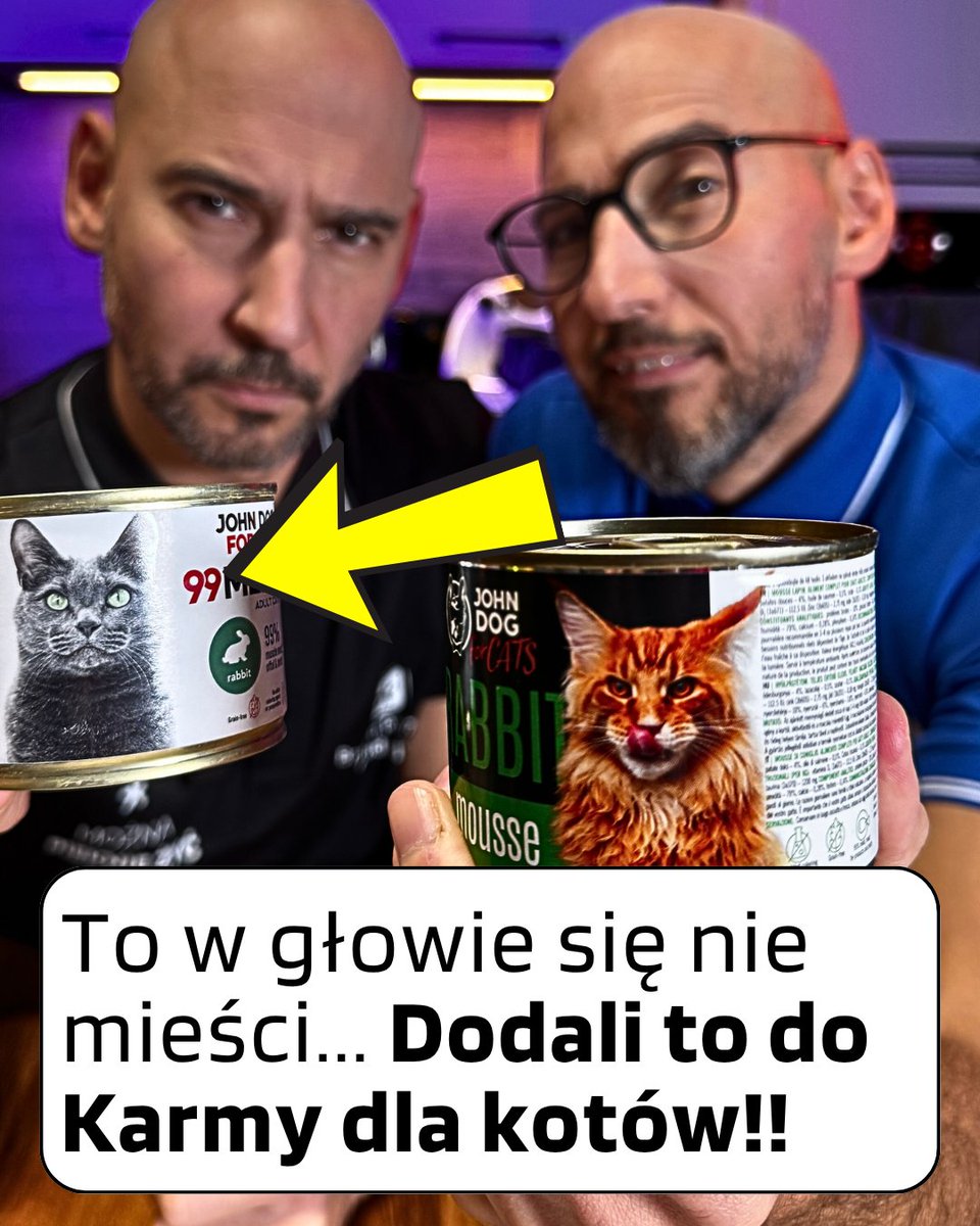 Jedząc ten pokarm dla kotów, wycofasz insulinooporność i wyzdrowiejesz!!
Ale…
To jedzenie dla kotów.

Zero chemii.
Tylko mięso.
Żadnej zbędnej cząsteczki.

Dlaczego?
Dlaczego w świecie ludzi — chorych metabolicznie, otyłych, uzależnionych od jedzenia — koty jedzą lepiej niż my?