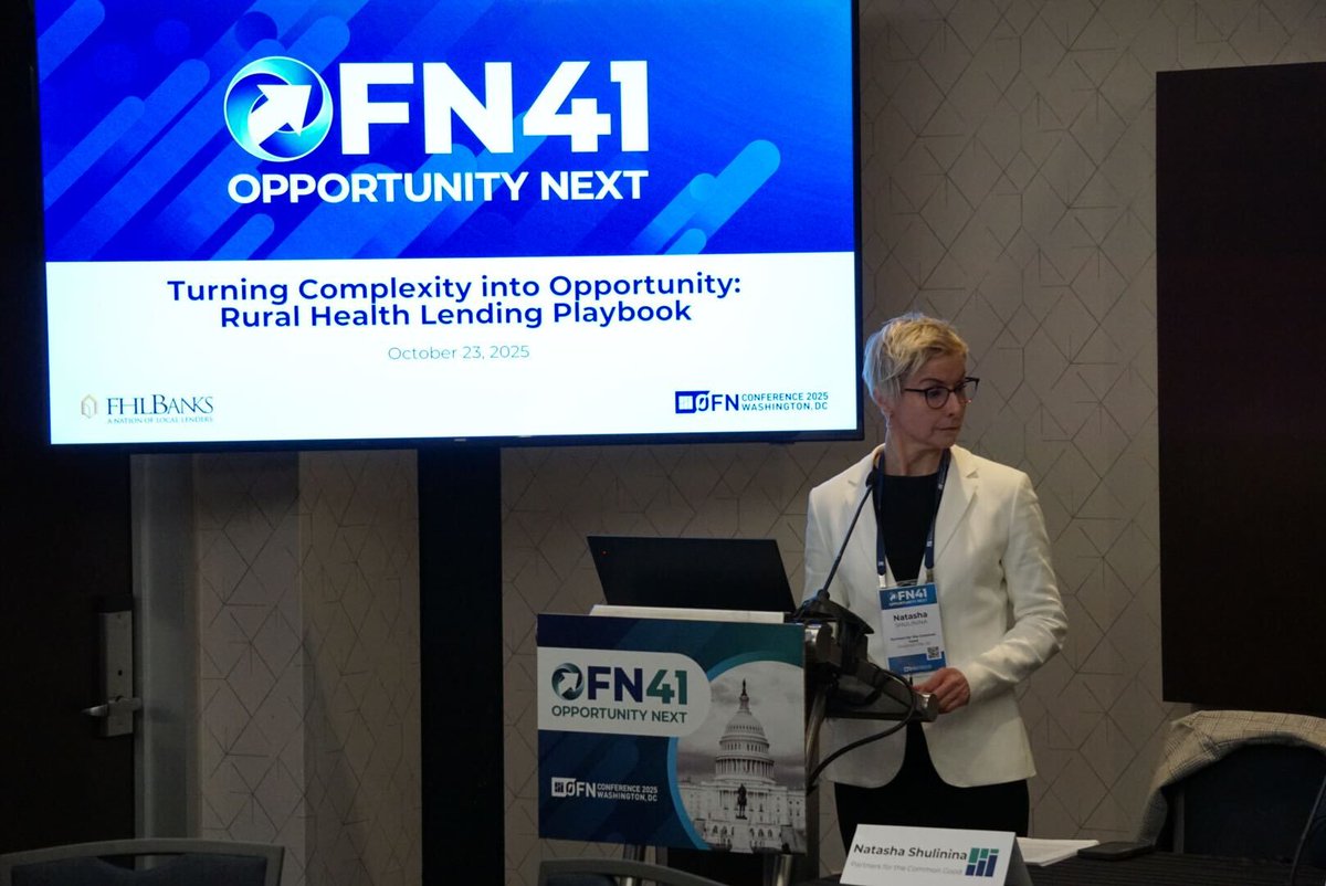 That's a wrap on #OFN41! 

Thank you to all speakers, panelists, and participants for an inspiring week of insights, connections, and solutions driving community development finance forward. 

Excited to carry this momentum into the year ahead! 

#CDFI #OpportunityNext