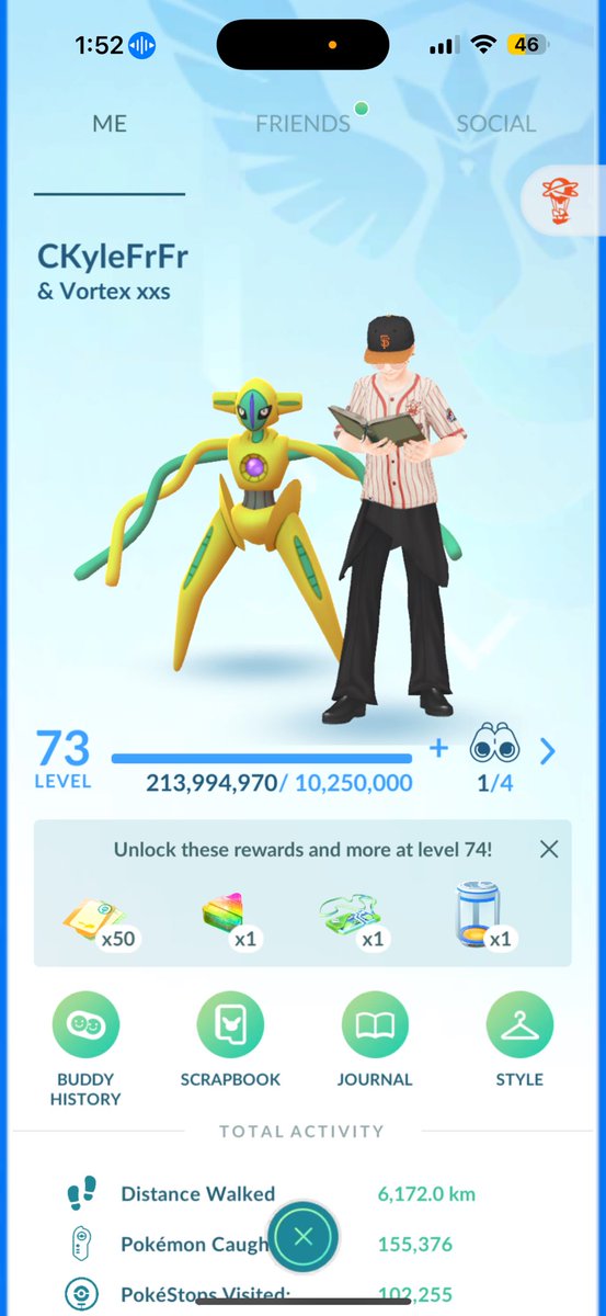 We hit lv 73 but I didn’t get the animation because of the raid crash 😭