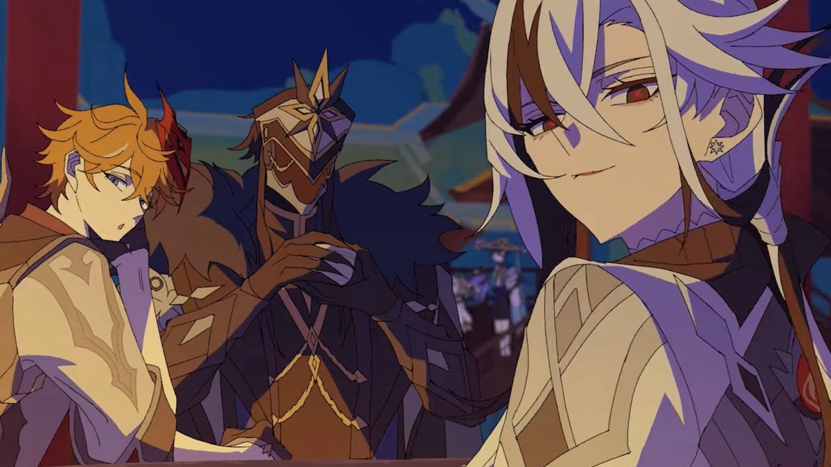 so this shot of the harbingers hanging out and capitaru together is literally canon now… someone sedate me