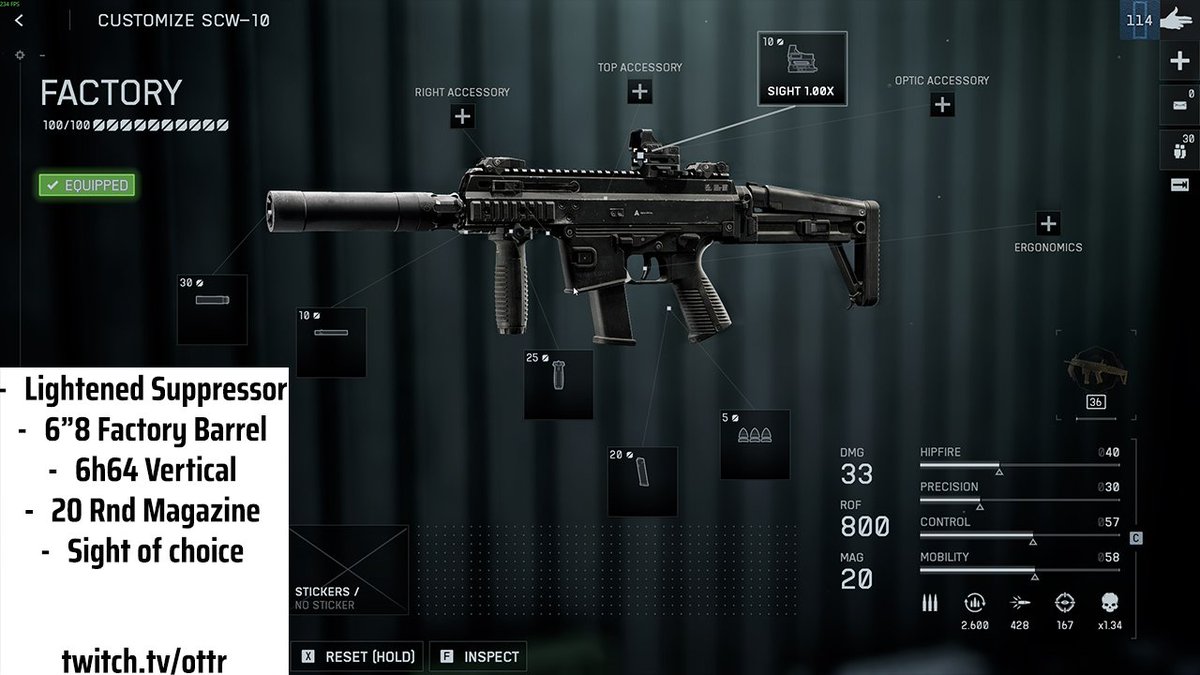 ottrTweets's tweet photo. The BEST Weapon in Battlefield 6? SCW-10 Optimal Build https://t.co/aOju2EAho4